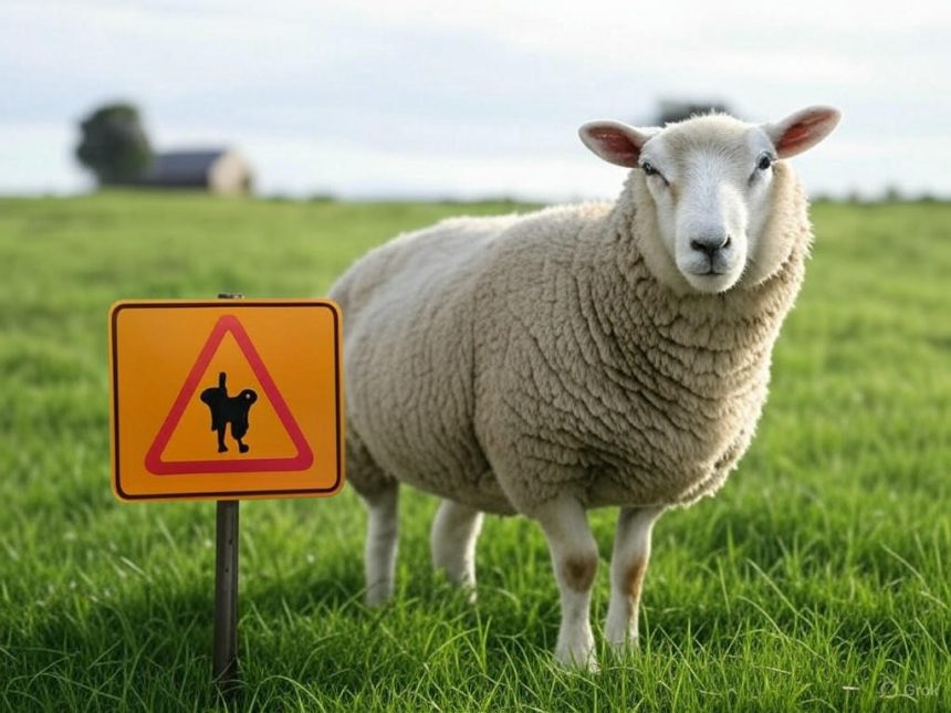 Bird Flu Found in a Sheep in England