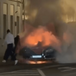 Putin’s Official Limousine Catches Fire