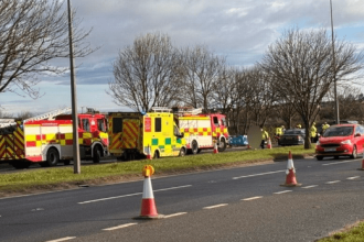 Traffic Chaos on A689 After Multi-Vehicle Collision in Hartlepool