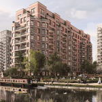 Architect's impression of Ladbroke Grove Canal Way