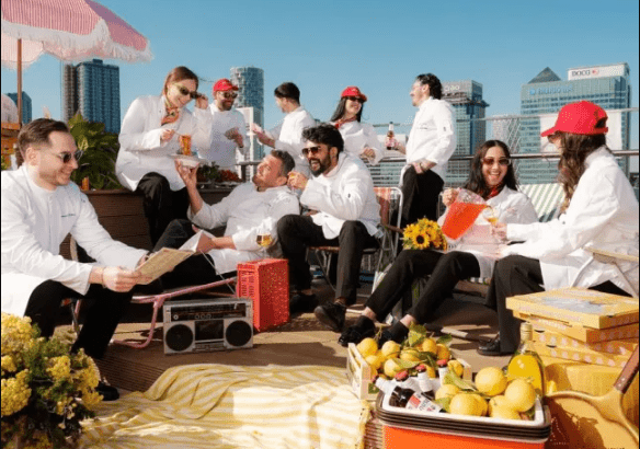 Big Mamma Group Launches 70s-Inspired ‘Barbarella’ Restaurant in Canary Wharf