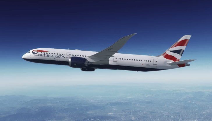 british airways dreamliner