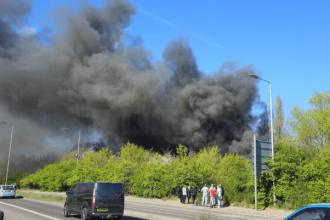 Dagenham Scrap Yard Fire
