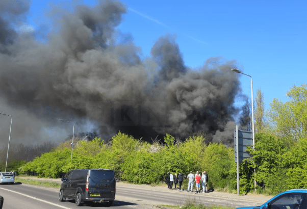 Dagenham Scrap Yard Fire