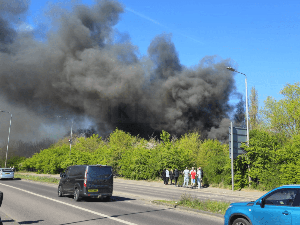 Dagenham Scrap Yard Fire