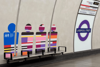 Transport for London (TfL) has spent more than £30,000 installing decorative vinyl stickers across Elizabeth line stations in an effort to mask unsightly "ghost marks"