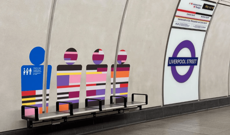Transport for London (TfL) has spent more than £30,000 installing decorative vinyl stickers across Elizabeth line stations in an effort to mask unsightly "ghost marks"