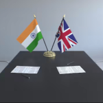 India - UK flag
