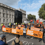 just stop oil protest