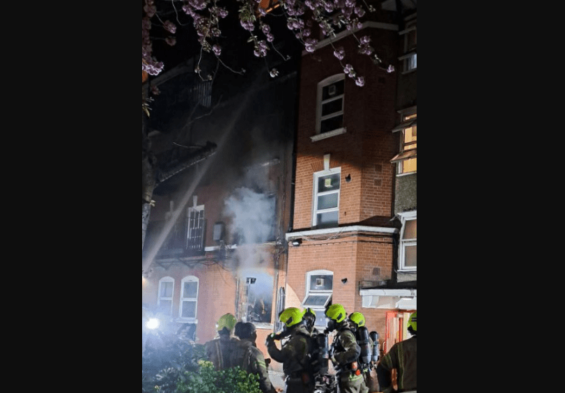 A major fire broke out late on Tuesday night in a residential block on Cornwall Avenue, Bethnal Green, leaving eleven people hospitalised