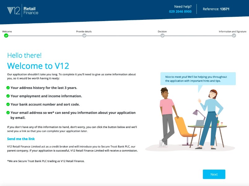 V12 Retail Finance