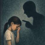 shouting at children