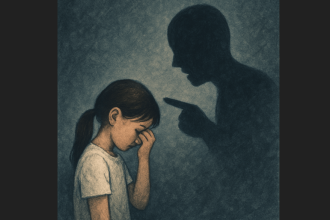 shouting at children