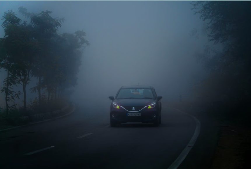 what should you do before starting a journey in foggy weather