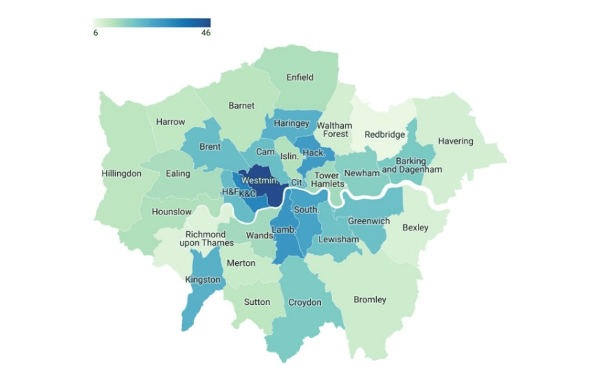 hiv cases in london 2030