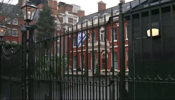 Israeli embassy in London