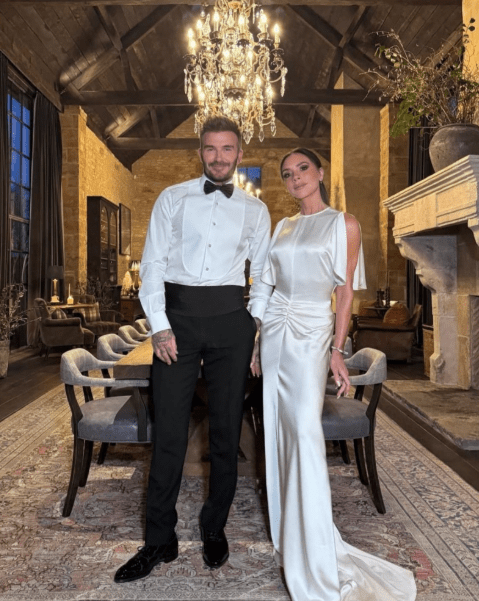 David Beckham Victoria Beckham