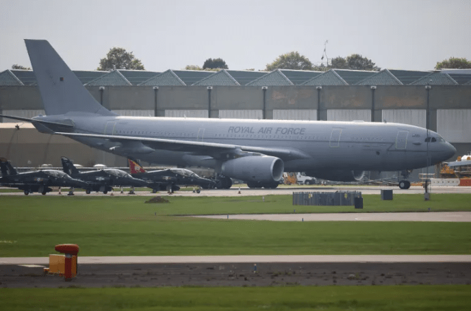 RAF Voyager aircraft