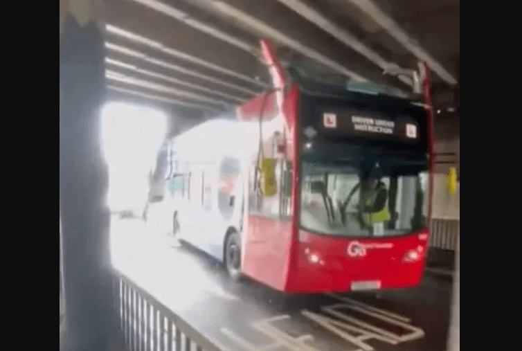 double decker bus crash