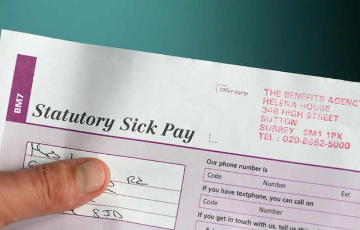 how much is statutory sick pay per day