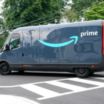 Amazon delivery vehicle
