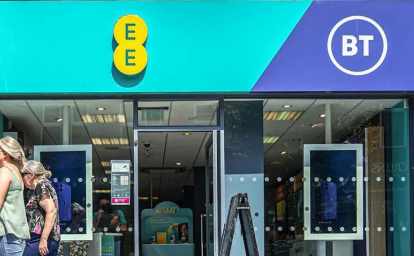 BT EE Outages