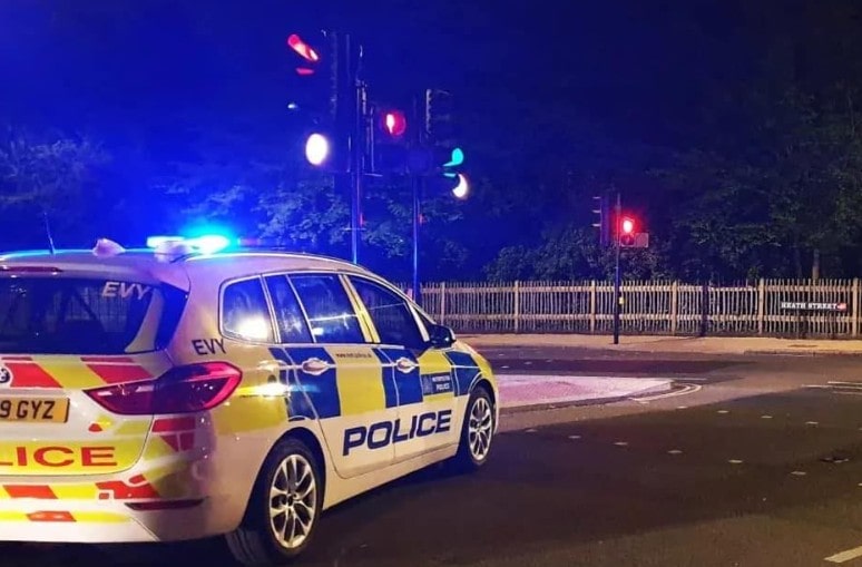 Croydon Police Incident