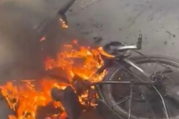 E-scooter Fire (reddit)