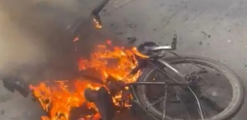 E-scooter Fire (reddit)