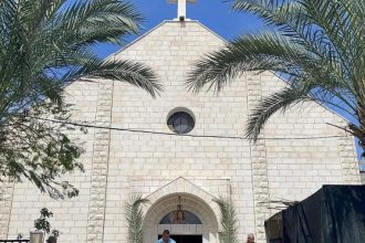 Gaza Catholic church