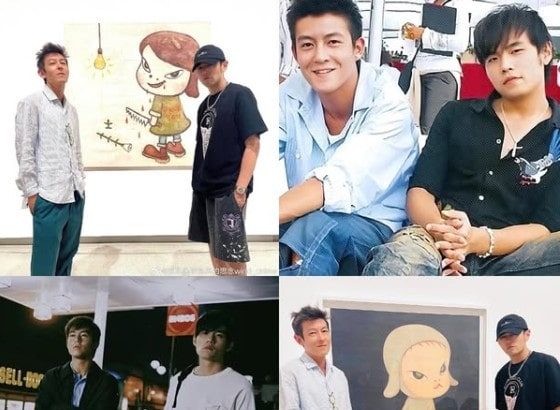 Jay Chou and Edison Chen