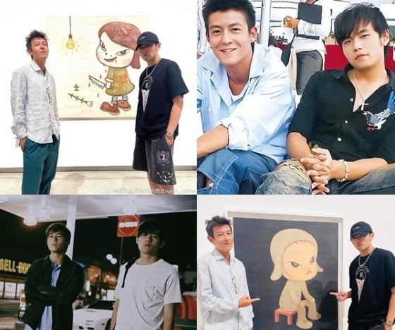 Jay Chou and Edison Chen