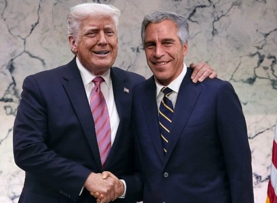 Jeffrey Epstein and Donald Trump