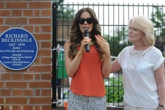 Kate Beckinsale and her Mum Judy Loe-min