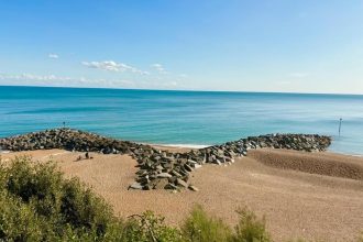 Mermaid Beach in Folkestone