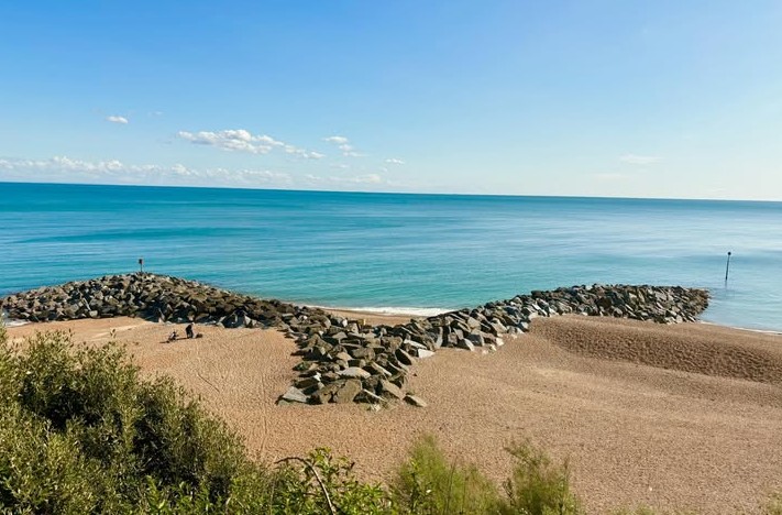Mermaid Beach in Folkestone