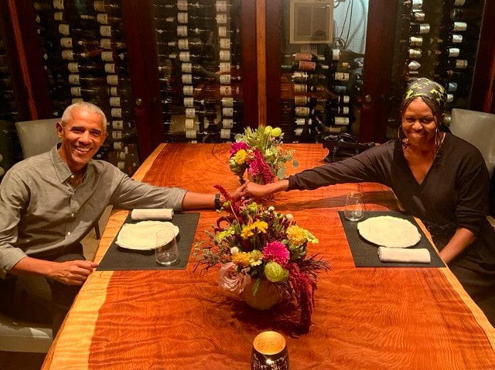 Michelle and Barack Obama