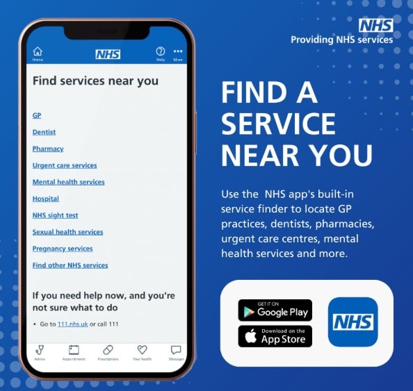 NHS app (facebook)