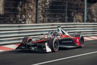 Porsche Formula E race car
