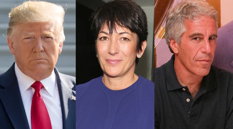 President Trump; Ghislaine Maxwell; Jeffrey Epstein
