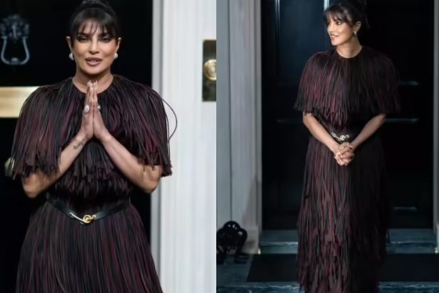 Priyanka Chopra's Fringe Dress style
