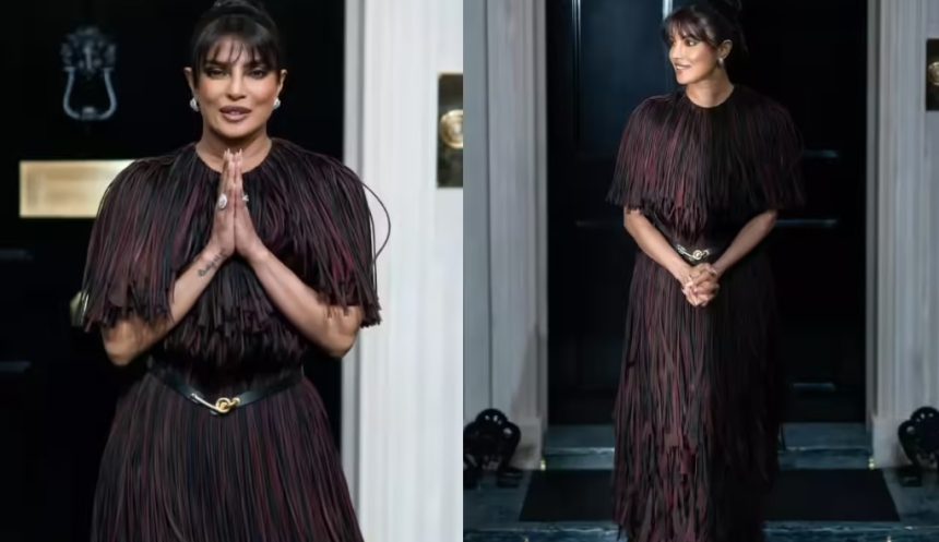 Priyanka Chopra's Fringe Dress style