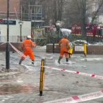 Thames Water pipe burst