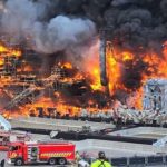 Tomorrowland Belgium main stage fire