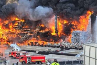 Tomorrowland Belgium main stage fire