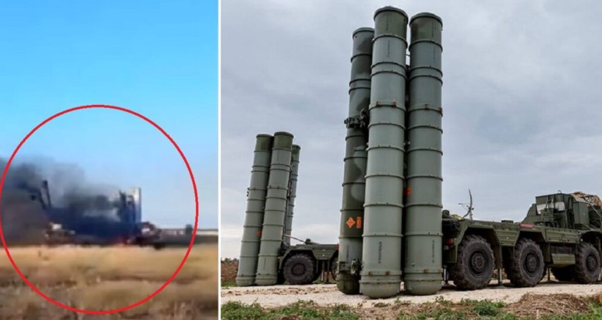 Ukraine Destroys Russian S-300V System
