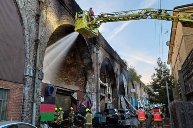 West London Railway Arches Fire