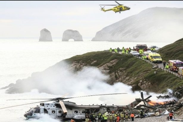 Helicopter Crash on the Isle of Wight