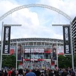 fan dies in Wembley fall tragedy