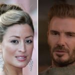 Rebecca Loos and David Beckham
